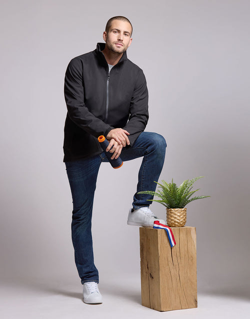Blouson Softshell Homme En Polyester Recyclé Made In France BELLECOMBE