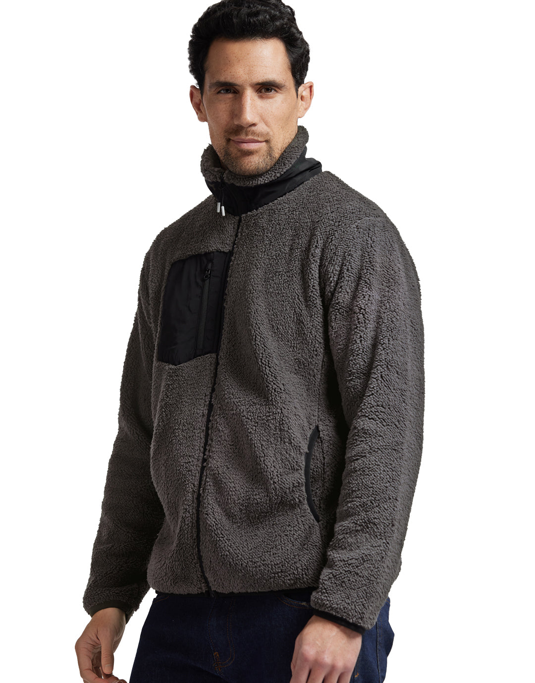 Veste polaire motifs aztèques homme - France Veste polaire motifs aztèques homme - France
