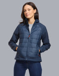 Blouson femme hybride softshell-doudoune XENA