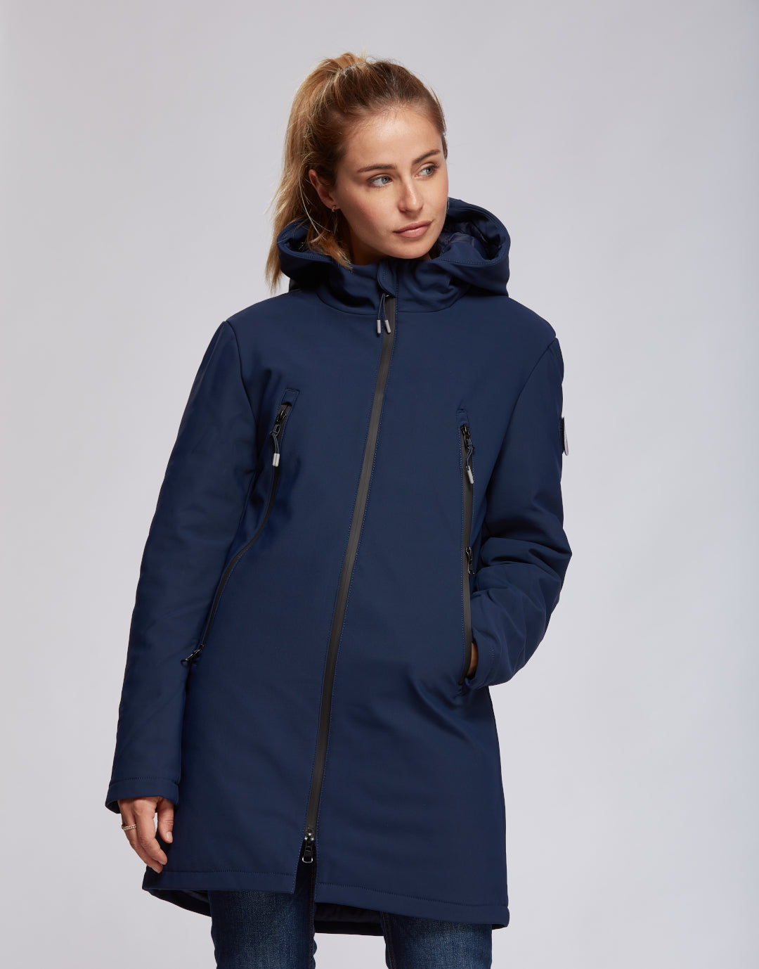 Parka Manteau Femme Marine Parka Bleue Femme Parka Femme Manteau