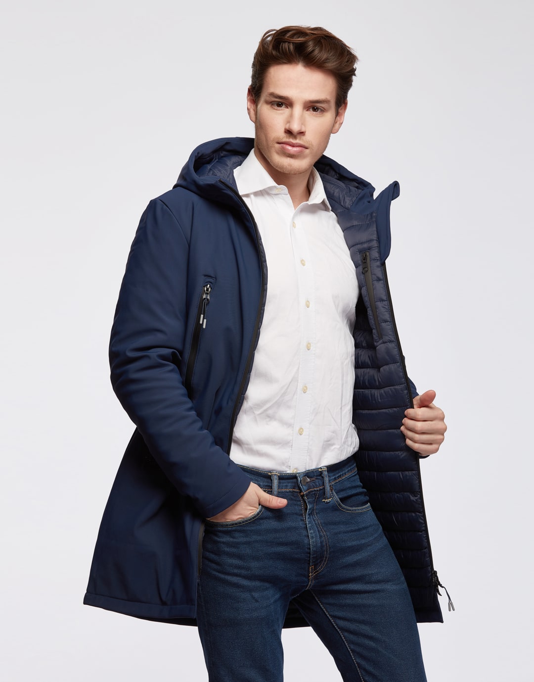 Capuche Meilleur Marque Manteau Hiver Homme Manteau Veste Doudoune